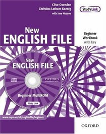 New English File: Workbook with Answer Booklet and MultiROM Pack Beginner level