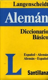 Diccionario Aleman Basico - LAN - (Spanish Edition)