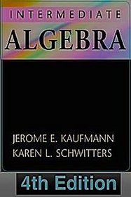 Intermediate Algebra (Prindle, Weber & Schmidt Series in Mathematics)