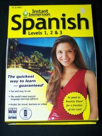 Spanish Levels 1-2 -3 (V.2) (Instant Immersion) (Spanish Edition)