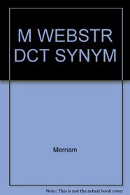 M Webstr Dct Synym