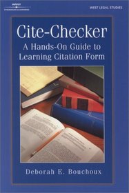 Cite Checker: A Hands-On Guide to Learning Citation Form