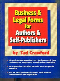 Business & Legal Forms for Authors and Self-Publishers
