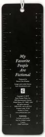 My Favorite People Are Fictional Beaded Bookmark