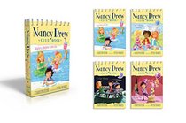 Nancy Drew Clue Book Mystery Mayhem Collection Books 1-4: Pool Party Puzzler; Last Lemonade Standing; A Star Witness; Big Top Flop