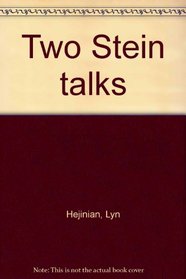 Two Stein talks