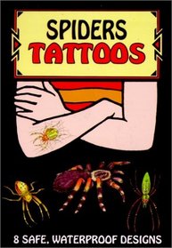 Spiders Tattoos (Temporary Tattoos)