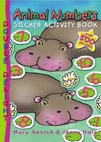 Animal Numbers Sticker Activity Book (Double Delights)