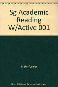 Sg Academic Reading W/Active Crit Think