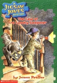 The Case Of The Spooky Sleepover (Jigsaw Jones Mysteries , Bk 4) (Large Print)