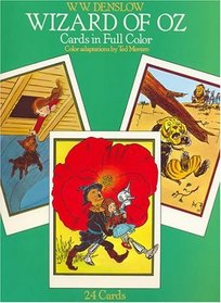 Wizard of Oz Postcards in Full Color: 24 Ready-to-Mail Cards (Card Books)