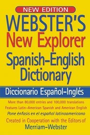 Webster's New Explorer Spanish-English Dictionary (Spanish Edition)