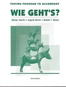 Testing Program - Wie Geht's? 5/E