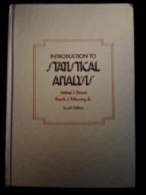 Introduction To Statistical Analysis