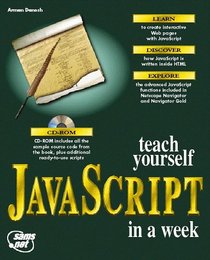 Teach Yourself Javascript in a Week (Sams Teach Yourself)