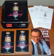 Larry King Live: 10th Anniversary Collection (1 Book & 2 VHS Videos)