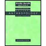 Cultural Anthropology: Study Guide