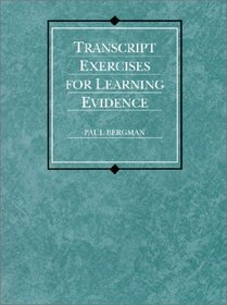 Transcript Exercises for Learning Evidence