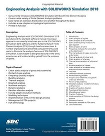 Engineering Analysis with SOLIDWORKS Simulation 2018