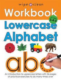Wipe Clean Work Books: Lowercase Alphabet