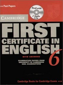Cambridge First Certificate in English 6. Self Study Pack. Upper-Intermediate.mit CD