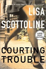 Courting Trouble (Rosato and Associates, Bk 9) (Large Print)