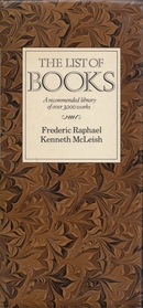The List of Books: A Recommended Library of Over 3000 Works