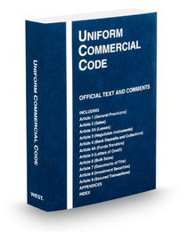 Uniform Commercial Code, 2012-2013 ed.