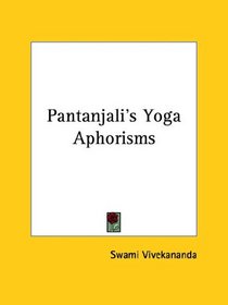 Pantanjali's Yoga Aphorisms