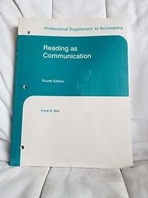 Reading Communication Prof Sup