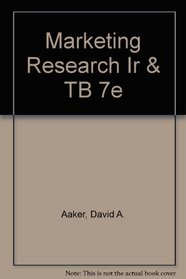 Marketing Research Ir & TB 7e