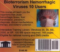 Bioterrorism Hemorrhagic Viruses, 10 Users