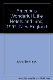 America's Wonderful Little Hotels and Inns, 1992: New England