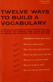 Twelve Ways to Build a Vocabulary