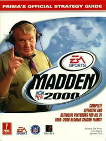 Madden NFL 2000 : Prima's Official Strategy Guide (Prima's Official Strategy Guides)