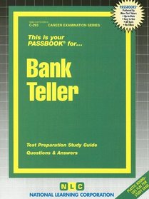 Bank Teller (Career Examination series) (Career Examination Passbooks)