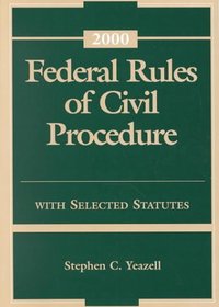 Federal Rules of Procedure: With Selected Statutes-2000