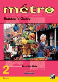 Metro 2 Rouge Teacher's Guide Euro Edition (Metro for Key Stage 3)