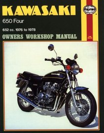 Kawasaki KZ650 Four Owners Workshop Manual, No. M373: '76-'78 (Owners Workshop Manual)