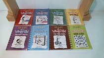 Diary of a Wimpy Kid Set 1-8 (Diary of a Wimpy Kid, Rodrick Rules, The Last Straw, Dog Days, The Ugly Truth, Cabin Fever, The Third Wheel, Hard Luck)