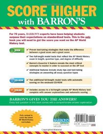 Barron's AP World History with CD-ROM, 6th Edition