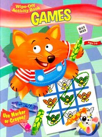 Games: Wipe-Off Activity Book (Wipe-Off Activity Books)
