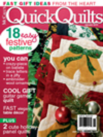 McCall?s Quick Quilts January 2010 Issue