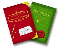 Harry Potter Schoolbooks: Quidditch Through the Ages and Fantastic Beasts and Where to Find Them