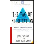 The Tao of Negotiation: How to Resolve Conflict in All Areas of Your Life