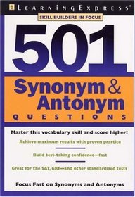 501 Synonym  Antonym Questions