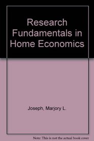 Research Fundamentals in Home Economics