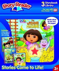 Story Reader 2.0 3-Book Nickelodeon Library: Dora the Explorer, Ni Hao Kai Lan, SpongeBob SquarePants