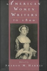 American Women Writers to 1800