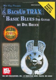 Mel Bay Backup Trax: Basic Blues for Guitar Booklet/CD Set